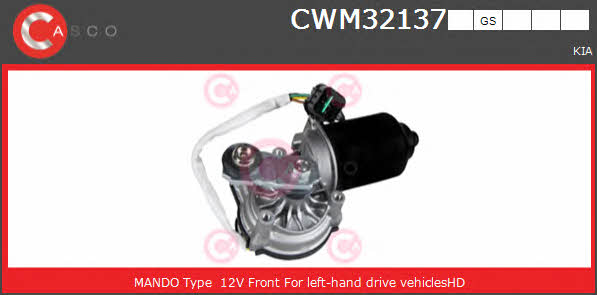 Casco CWM32137GS Silnik wycieraczki szyby CWM32137GS: Dobra cena w Polsce na 2407.PL - Kup Teraz!