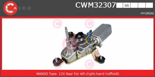Casco CWM32307GS Wipe motor CWM32307GS: Buy near me in Poland at 2407.PL - Good price!