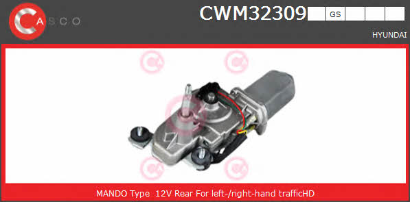 Casco CWM32309GS Мотор склоочисника CWM32309GS: Приваблива ціна - Купити у Польщі на 2407.PL!