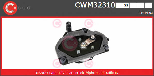 Casco CWM32310GS Wipe motor CWM32310GS: Buy near me in Poland at 2407.PL - Good price!