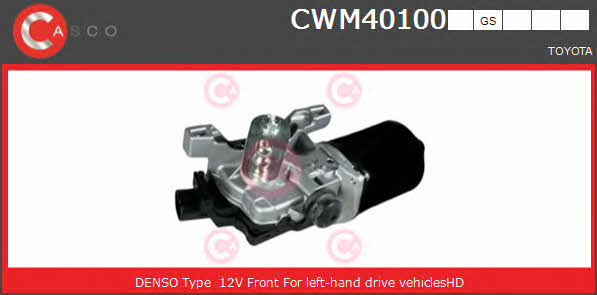 Casco CWM40100GS Wipe motor CWM40100GS: Buy near me in Poland at 2407.PL - Good price!
