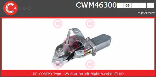 Casco CWM46300GS Silnik wycieraczki szyby CWM46300GS: Dobra cena w Polsce na 2407.PL - Kup Teraz!