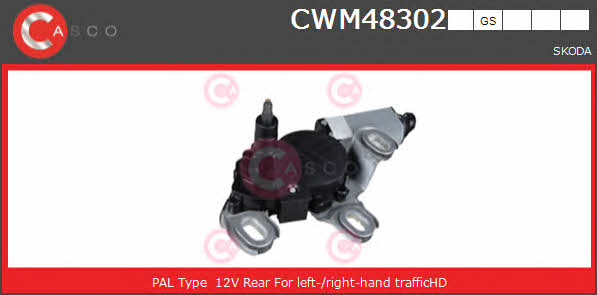 Casco CWM48302GS Wipe motor CWM48302GS: Buy near me in Poland at 2407.PL - Good price!