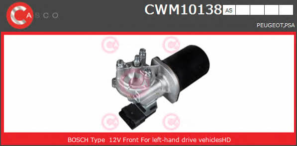 Casco CWM10138AS Мотор стеклоочистителя CWM10138AS: Отличная цена - Купить в Польше на 2407.PL!