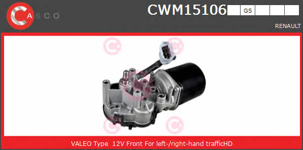Casco CWM15106GS Мотор склоочисника CWM15106GS: Приваблива ціна - Купити у Польщі на 2407.PL!