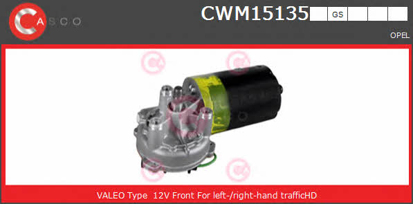 Casco CWM15135GS Wipe motor CWM15135GS: Buy near me in Poland at 2407.PL - Good price!
