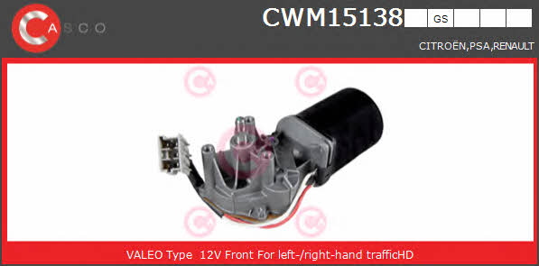 Casco CWM15138GS Silnik wycieraczki szyby CWM15138GS: Dobra cena w Polsce na 2407.PL - Kup Teraz!