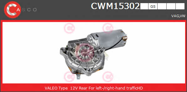 Casco CWM15302GS Silnik wycieraczki szyby CWM15302GS: Dobra cena w Polsce na 2407.PL - Kup Teraz!