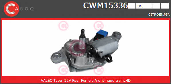 Casco CWM15336GS Мотор стеклоочистителя CWM15336GS: Отличная цена - Купить в Польше на 2407.PL!