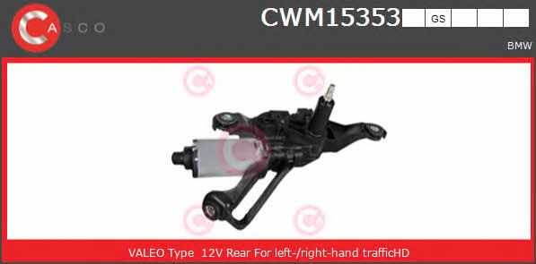 Casco CWM15353GS Wipe motor CWM15353GS: Buy near me in Poland at 2407.PL - Good price!