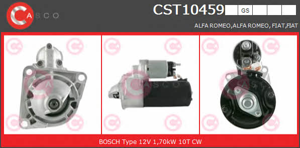 Casco CST10459GS Starter CST10459GS: Buy near me in Poland at 2407.PL - Good price!