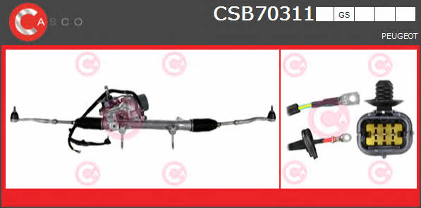 Casco CSB70311GS Lenkgetriebe CSB70311GS: Kaufen Sie zu einem guten Preis in Polen bei 2407.PL!