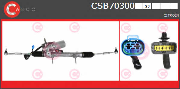 Casco CSB70300GS Steering Gear CSB70300GS: Buy near me in Poland at 2407.PL - Good price!
