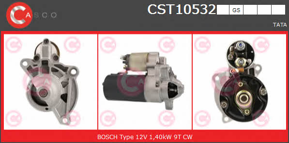 Casco CST10532GS Starter CST10532GS: Buy near me in Poland at 2407.PL - Good price!