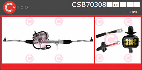 Casco CSB70308GS Steering Gear CSB70308GS: Buy near me in Poland at 2407.PL - Good price!