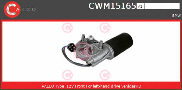 Casco CWM15165AS Silnik wycieraczki szyby CWM15165AS: Dobra cena w Polsce na 2407.PL - Kup Teraz!