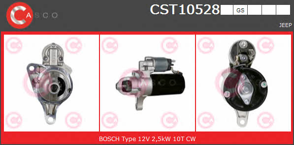 Casco CST10528GS Starter CST10528GS: Buy near me in Poland at 2407.PL - Good price!