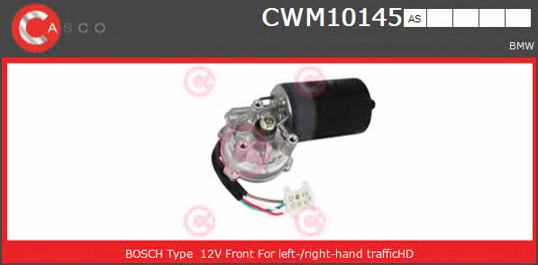 Casco CWM10145AS Мотор склоочисника CWM10145AS: Приваблива ціна - Купити у Польщі на 2407.PL!