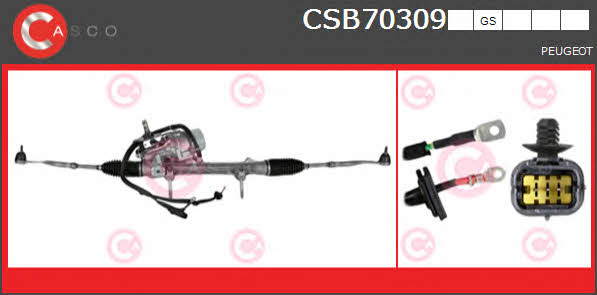 Casco CSB70309GS Рульовий механізм CSB70309GS: Приваблива ціна - Купити у Польщі на 2407.PL!
