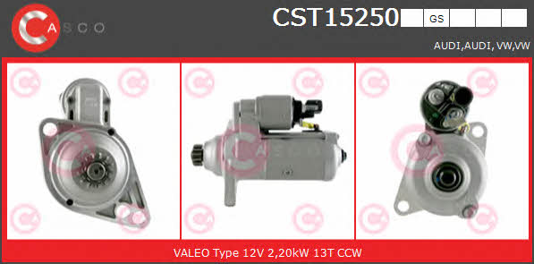 Casco CST15250GS Стартер CST15250GS: Отличная цена - Купить в Польше на 2407.PL!