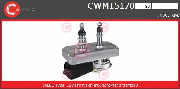 Casco CWM15170GS Мотор склоочисника CWM15170GS: Приваблива ціна - Купити у Польщі на 2407.PL!