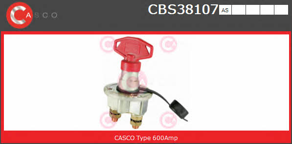 Casco CBS38107AS Wylacznik glowny, akumulator CBS38107AS: Dobra cena w Polsce na 2407.PL - Kup Teraz!