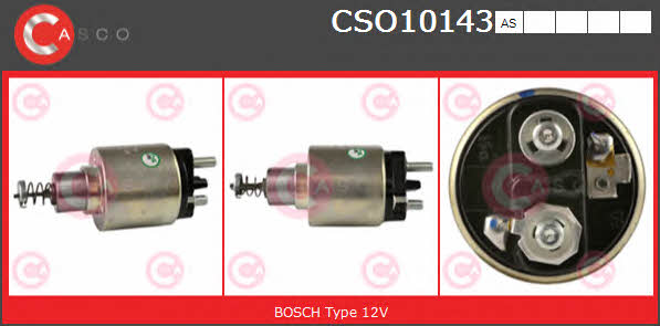 Casco CSO10143AS Solenoid switch, starter CSO10143AS: Buy near me in Poland at 2407.PL - Good price!