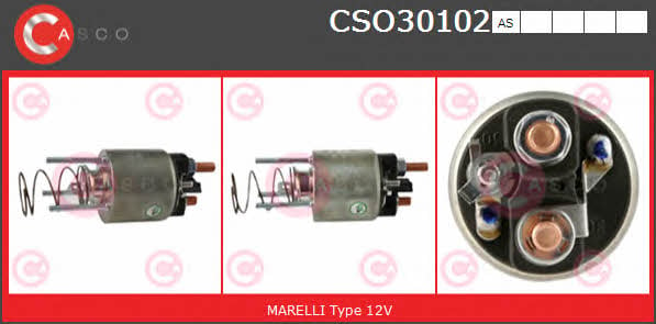 Casco CSO30102AS Клапан ТНВД CSO30102AS: Отличная цена - Купить в Польше на 2407.PL!