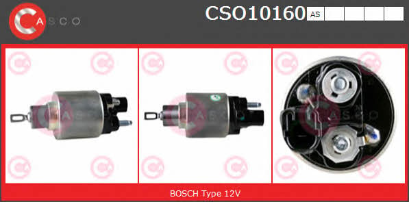 Casco CSO10160AS Solenoid switch, starter CSO10160AS: Buy near me in Poland at 2407.PL - Good price!