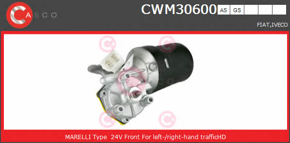 Casco CWM30600AS Wipe motor CWM30600AS: Buy near me in Poland at 2407.PL - Good price!