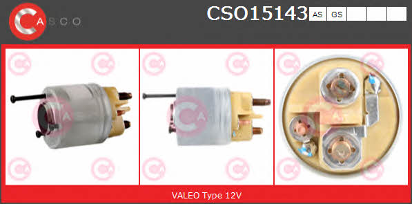 Casco CSO15143GS Клапан ТНВД CSO15143GS: Отличная цена - Купить в Польше на 2407.PL!