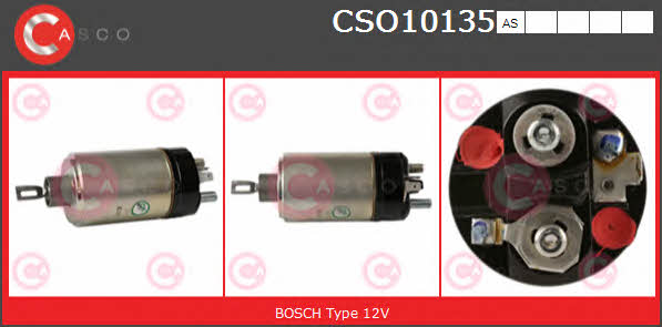 Casco CSO10135AS Solenoid switch, starter CSO10135AS: Buy near me in Poland at 2407.PL - Good price!