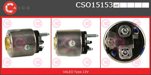 Casco CSO15153AS Solenoid switch, starter CSO15153AS: Buy near me in Poland at 2407.PL - Good price!