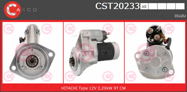 Casco CST20233AS Starter CST20233AS: Buy near me in Poland at 2407.PL - Good price!