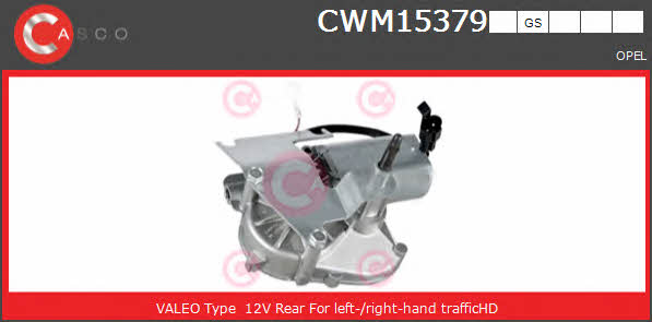 Casco CWM15379GS Wipe motor CWM15379GS: Buy near me at 2407.PL in Poland at an Affordable price!