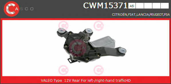 Casco CWM15371AS Silnik wycieraczki szyby CWM15371AS: Dobra cena w Polsce na 2407.PL - Kup Teraz!