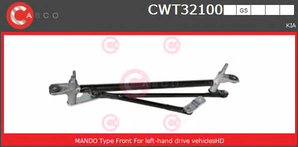 Casco CWT32100GS DRIVE ASSY-WINDSHIELD WIPER CWT32100GS: Buy near me in Poland at 2407.PL - Good price!