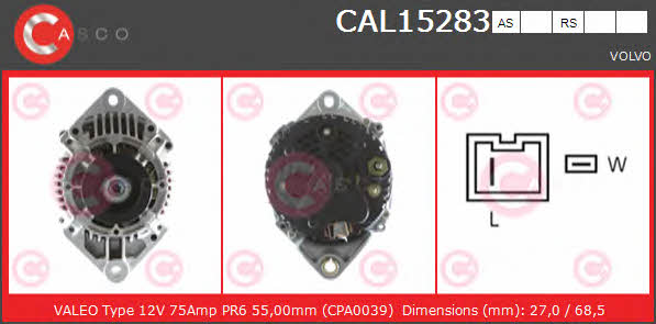 Casco CAL15283RS Generator CAL15283RS: Kaufen Sie zu einem guten Preis in Polen bei 2407.PL!