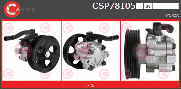 Casco CSP78105GS Hydraulic Pump, steering system CSP78105GS: Buy near me in Poland at 2407.PL - Good price!