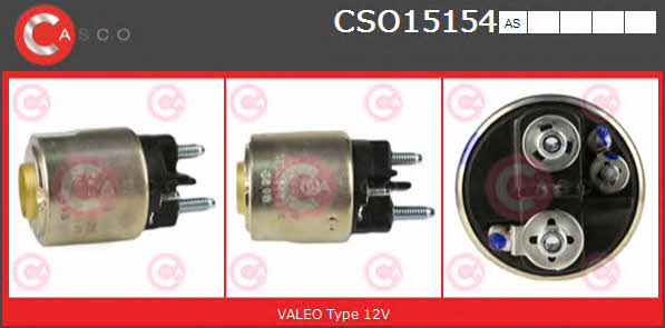 Casco CSO15154AS Solenoid switch, starter CSO15154AS: Buy near me at 2407.PL in Poland at an Affordable price!