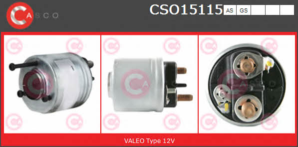 Casco CSO15115AS Реле стартера яке втягує CSO15115AS: Купити у Польщі - Добра ціна на 2407.PL!