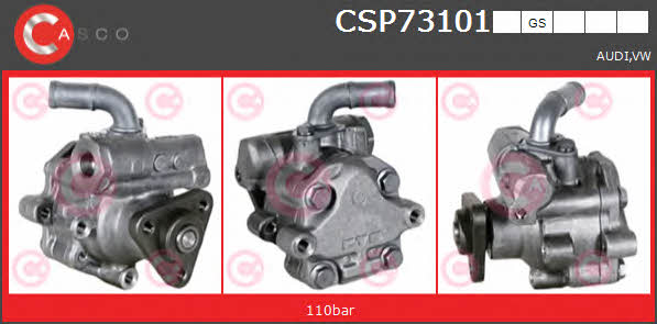 Casco CSP73101GS Hydraulic Pump, steering system CSP73101GS: Buy near me at 2407.PL in Poland at an Affordable price!