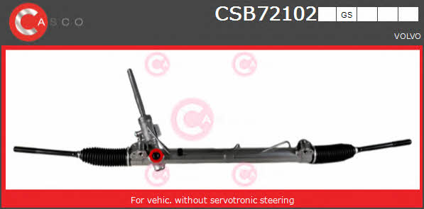Casco CSB72102GS Steering Gear CSB72102GS: Buy near me in Poland at 2407.PL - Good price!