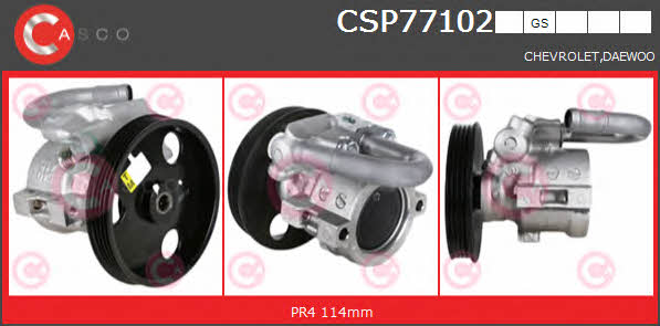 Casco CSP77102GS Насос гидроусилителя руля CSP77102GS: Отличная цена - Купить в Польше на 2407.PL!