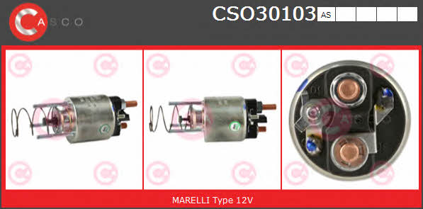 Casco CSO30103AS Клапан ТНВД CSO30103AS: Отличная цена - Купить в Польше на 2407.PL!