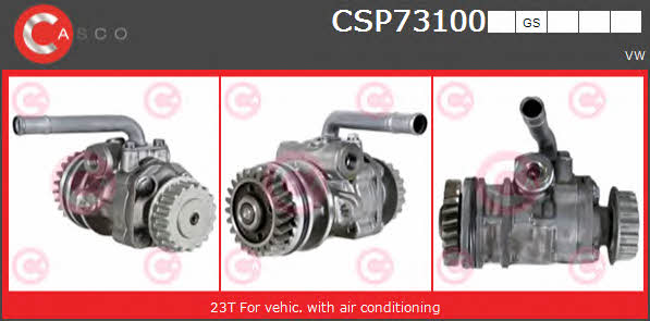 Casco CSP73100GS Hydraulic Pump, steering system CSP73100GS: Buy near me in Poland at 2407.PL - Good price!