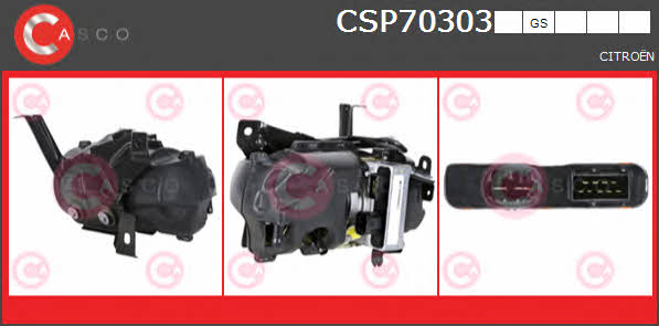 Casco CSP70303GS Насос гидроусилителя руля CSP70303GS: Отличная цена - Купить в Польше на 2407.PL!