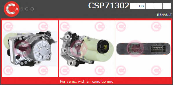 Casco CSP71302GS Насос гідропідсилювача керма CSP71302GS: Приваблива ціна - Купити у Польщі на 2407.PL!
