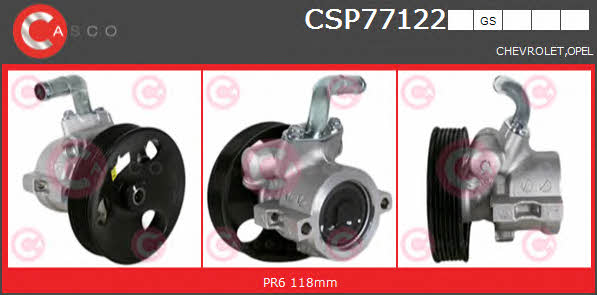 Casco CSP77122GS Hydraulikpumpe, Lenkung CSP77122GS: Kaufen Sie zu einem guten Preis in Polen bei 2407.PL!