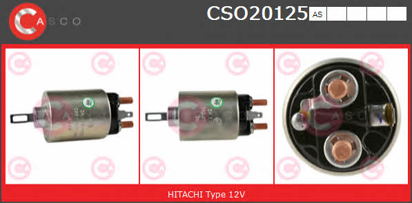 Casco CSO20125AS Solenoid switch, starter CSO20125AS: Buy near me at 2407.PL in Poland at an Affordable price!